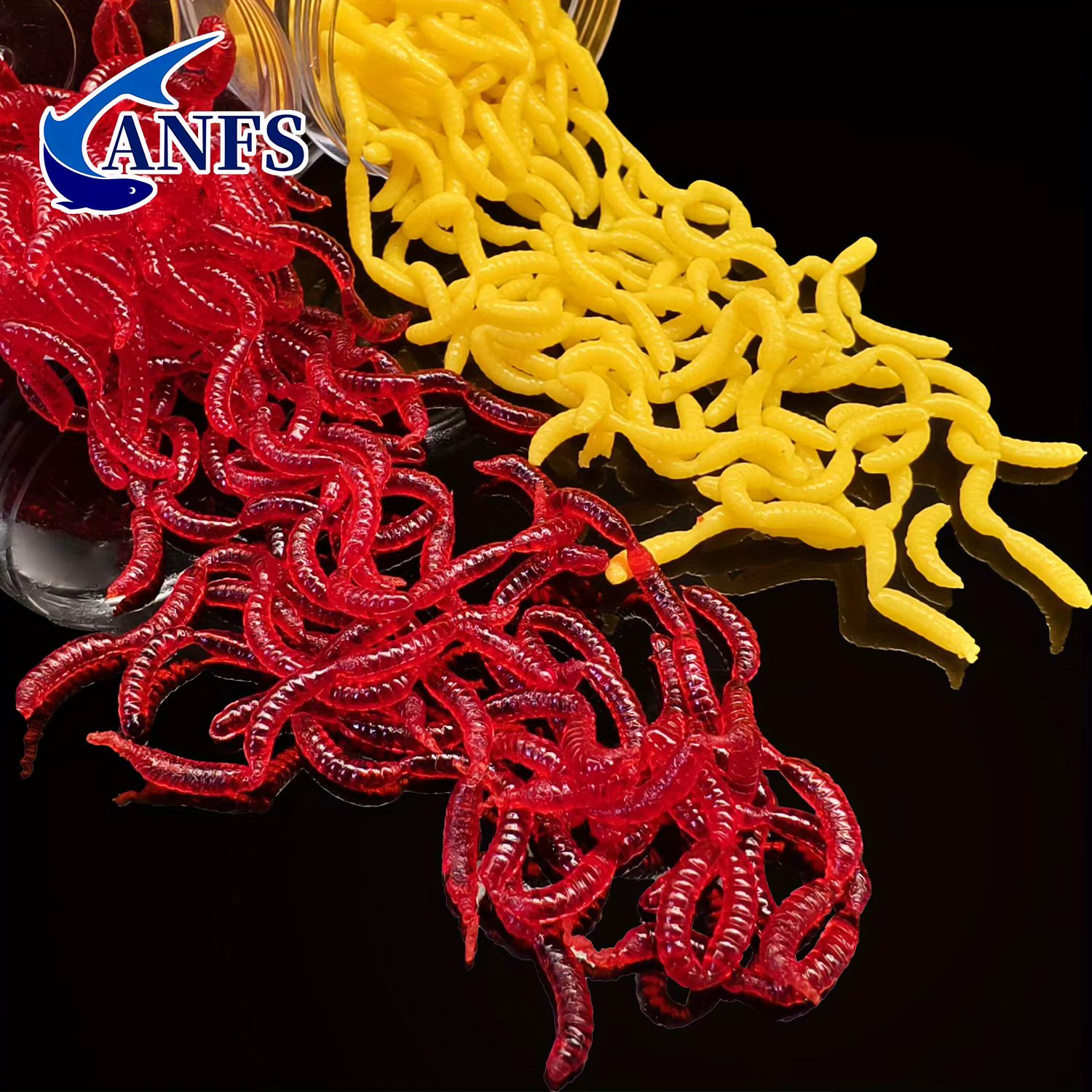 Señuelos de vinilo ANFS – Pesca en agua dulce y salada