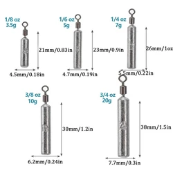 Plomos de pesca para carpa - 3,5–20 g