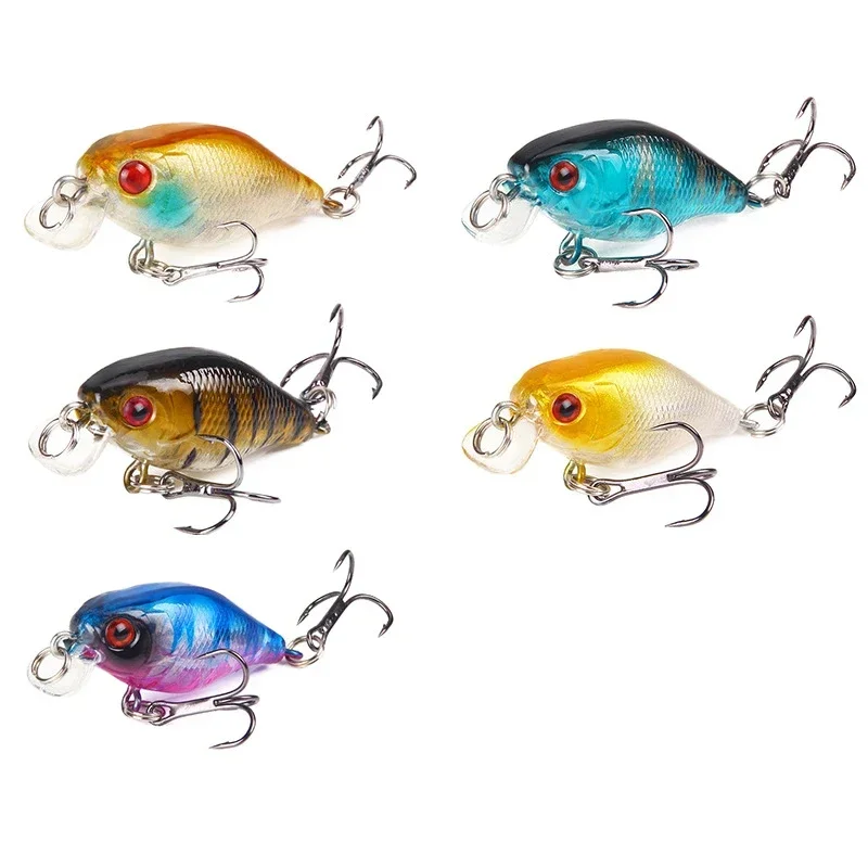 Wobbler Crankbait para lubina con ojos 3D y cebo duro - imagen 2