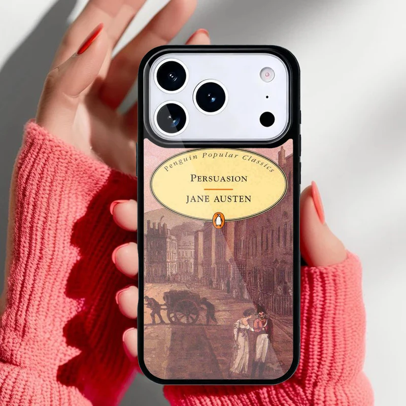 Funda vista trasera con acabado de libro clásico