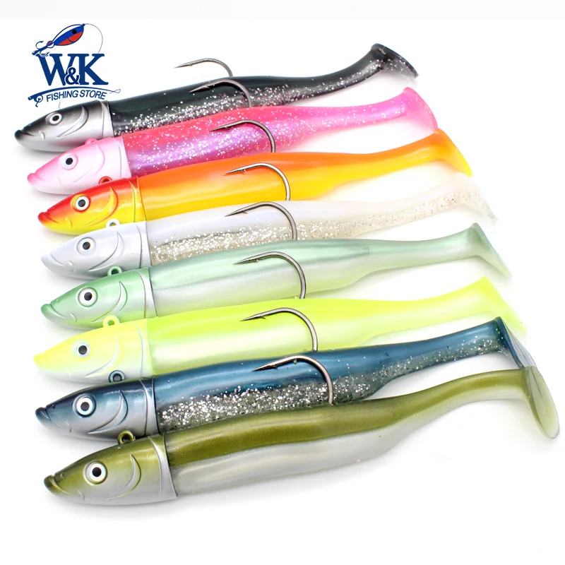 Jig Vinilo Paddle Tail 14,5 cm 120g – Rockfish Pollock Arrastre - imagen 2