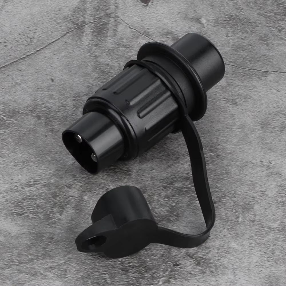 Adaptador de cableado para remolque de tres pines negro - imagen 4