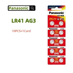 Panasonic LR44 AG13 LR41 – Pilas de botón para relojes y mandos