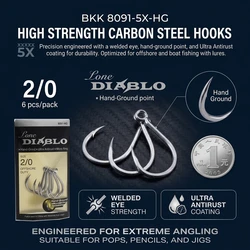 Anzuelos Jig Head de acero al carbono alto para pesca en mar