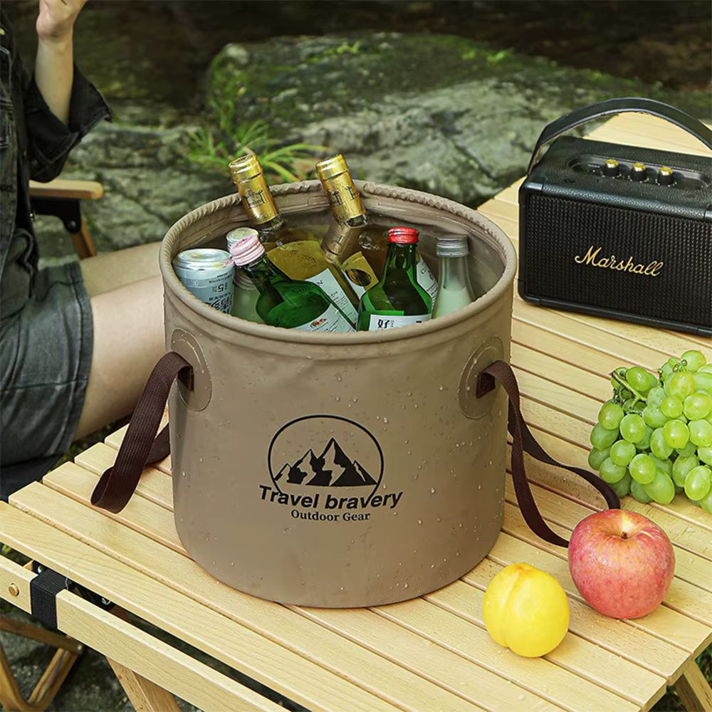Cubo maleta de pesca con organizador para aparejos y accesorios