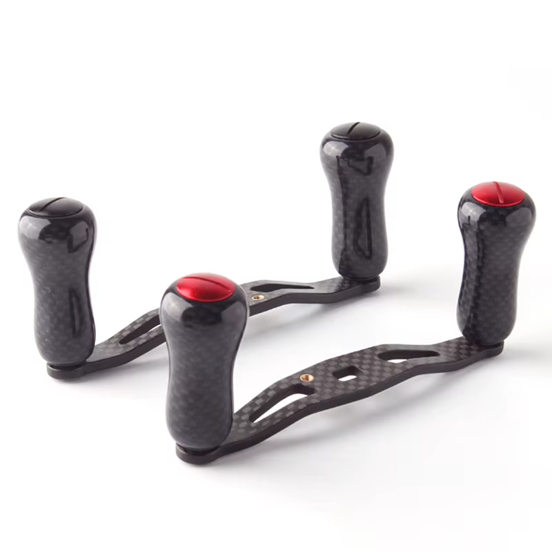 Manivela carbono Kawa 106mm con perilla para carrete casting - imagen 5