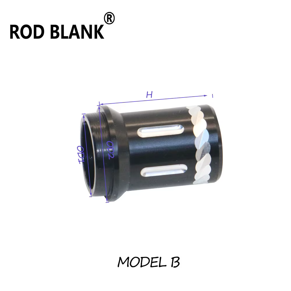 Caña en blanco con embellecedor frontal aluminio para reparación - imagen 2