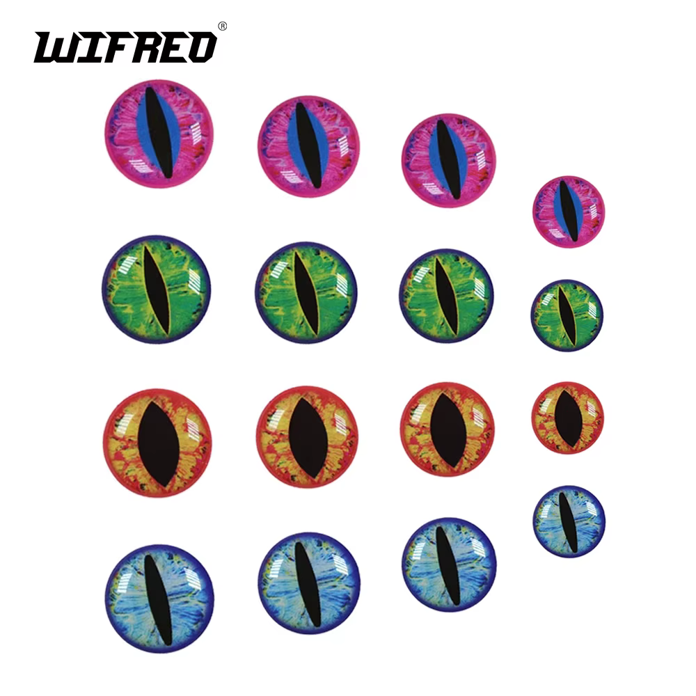 Ojos Epoxi Wifreo-cebos – Para atar moscas Minnow agua salada