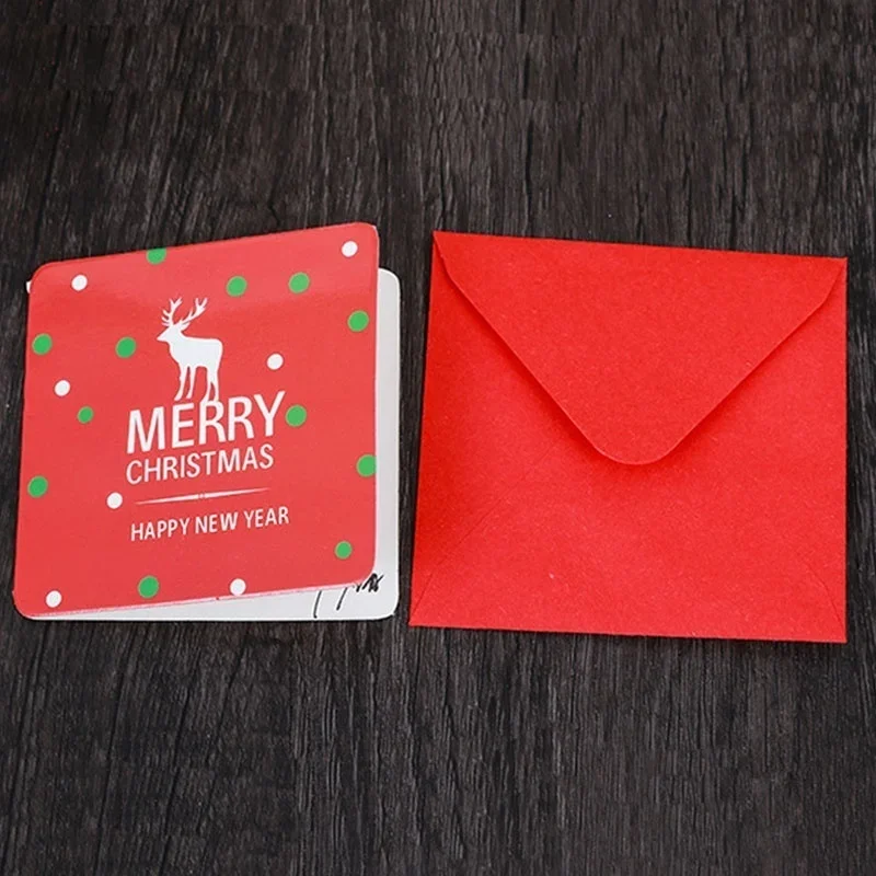 Tarjetas de felicitación navideñas con sobres y postales para niños - imagen 5
