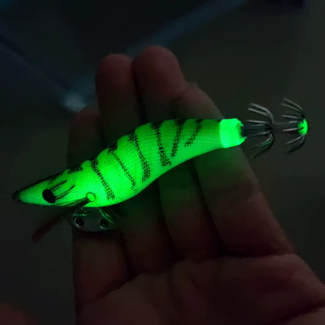 Jibionera luminosa de madera para calamar - imagen 2