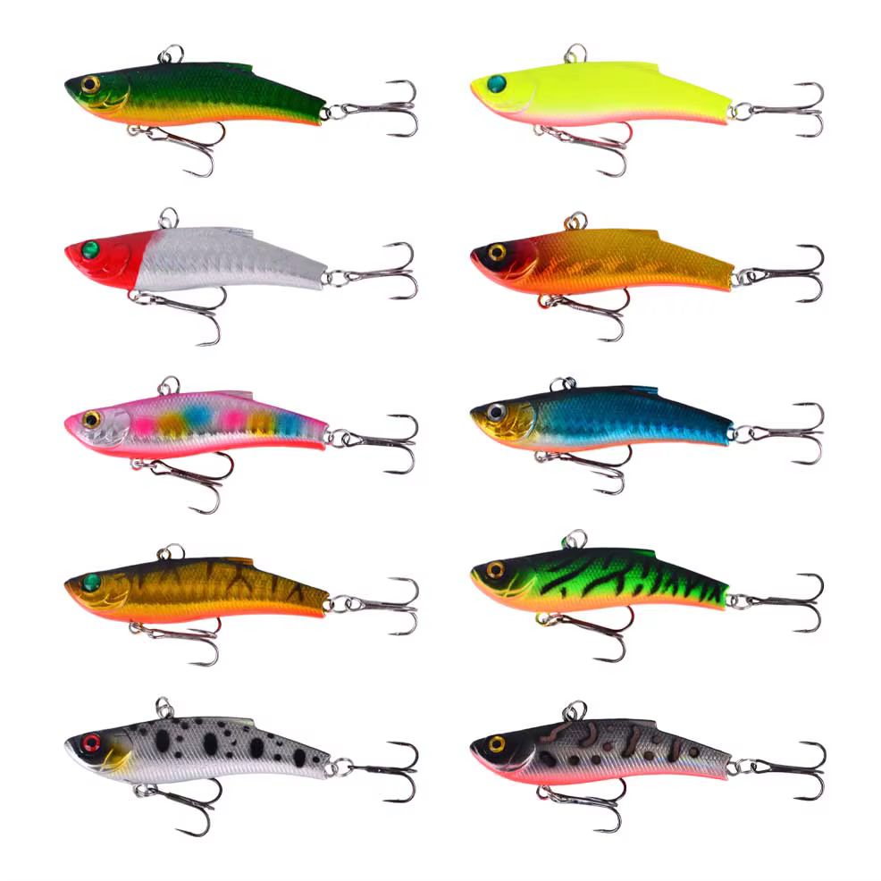 Crankbait Vibratorio para Lubina y Lucio – Señuelo Artificial de Profundidad Variable