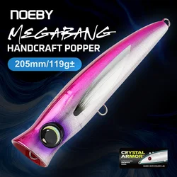 Señuelo Popper artesanal Noeby – Topwater flotante para gran juego