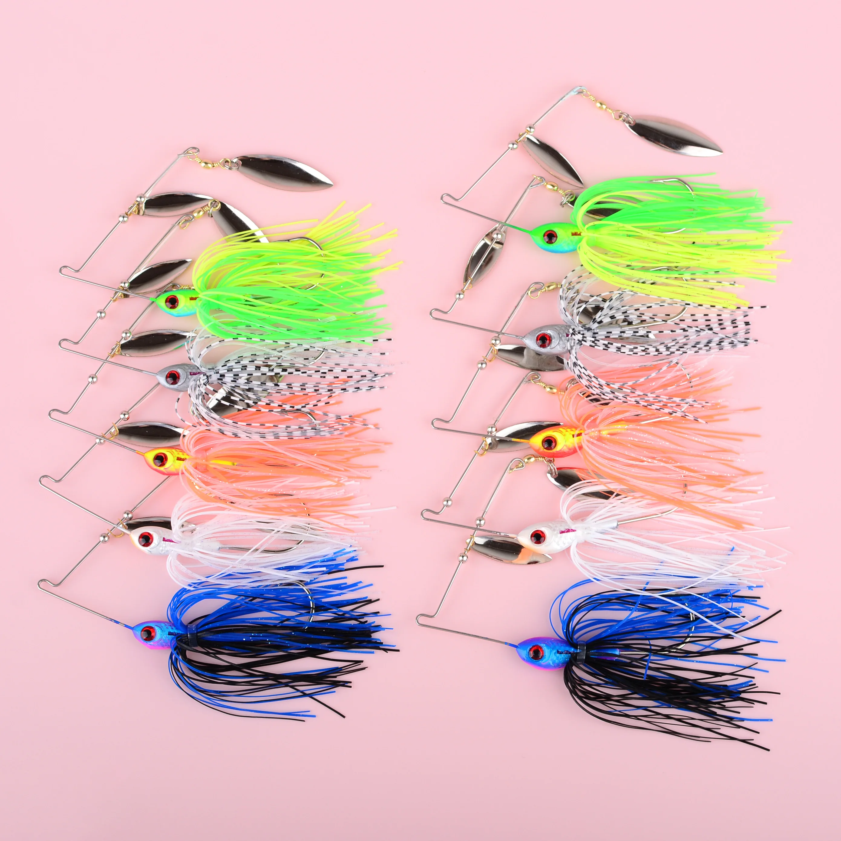 Anzuelo y forma del spinnerbait