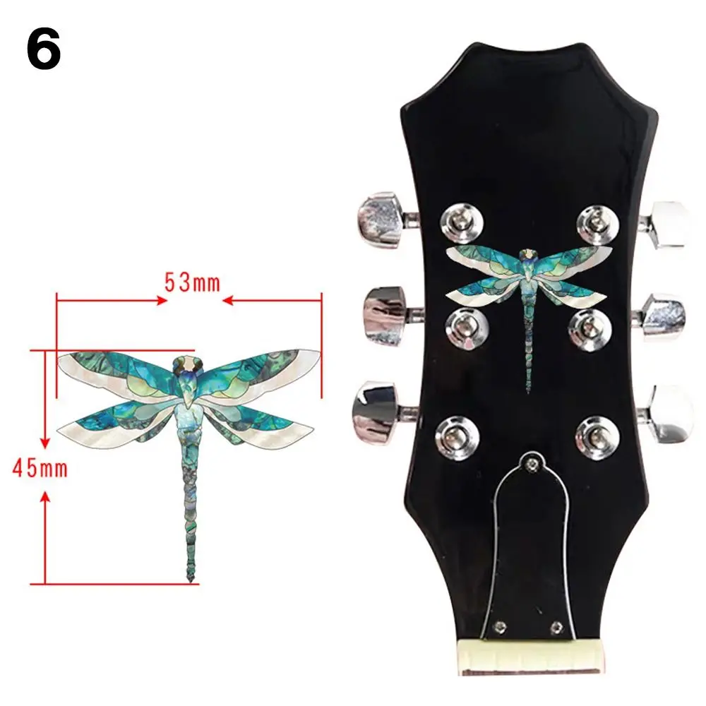 Pegatinas para guitarra personalizadas: mástil y cuerpo, calcomanías