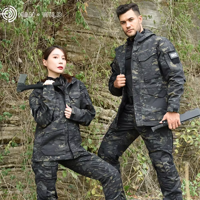 Chaquetón táctico HAN WILD – Cortavientos y térmico para hombre - imagen 2
