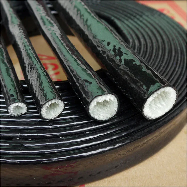 Tubo de fibra de vidrio ignífugo recubierto en resina de silicona - imagen 3