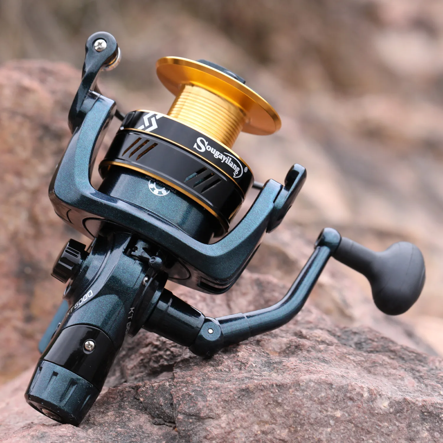 Sougayilang 2000-6000 – Carrete Spinning agua salada - imagen 2