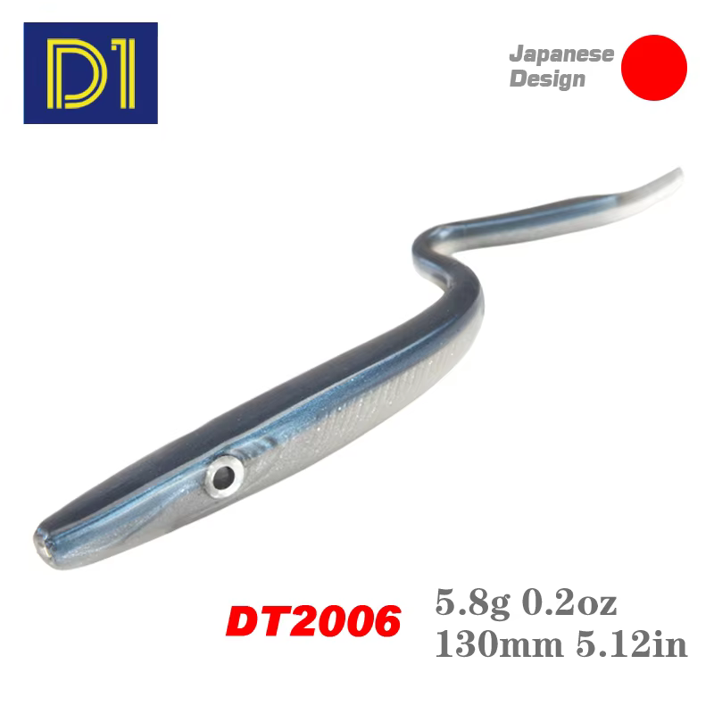 D1 Crazy Slug Vinilos Shad – Señuelos de pesca para lubina