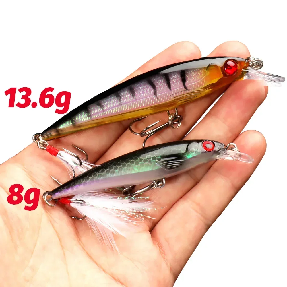 Señuelos Minnow Flotantes para Spinning - imagen 2