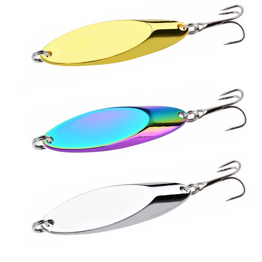 Señuelo spoon metal trucha - Swimbait wobbler oscilante