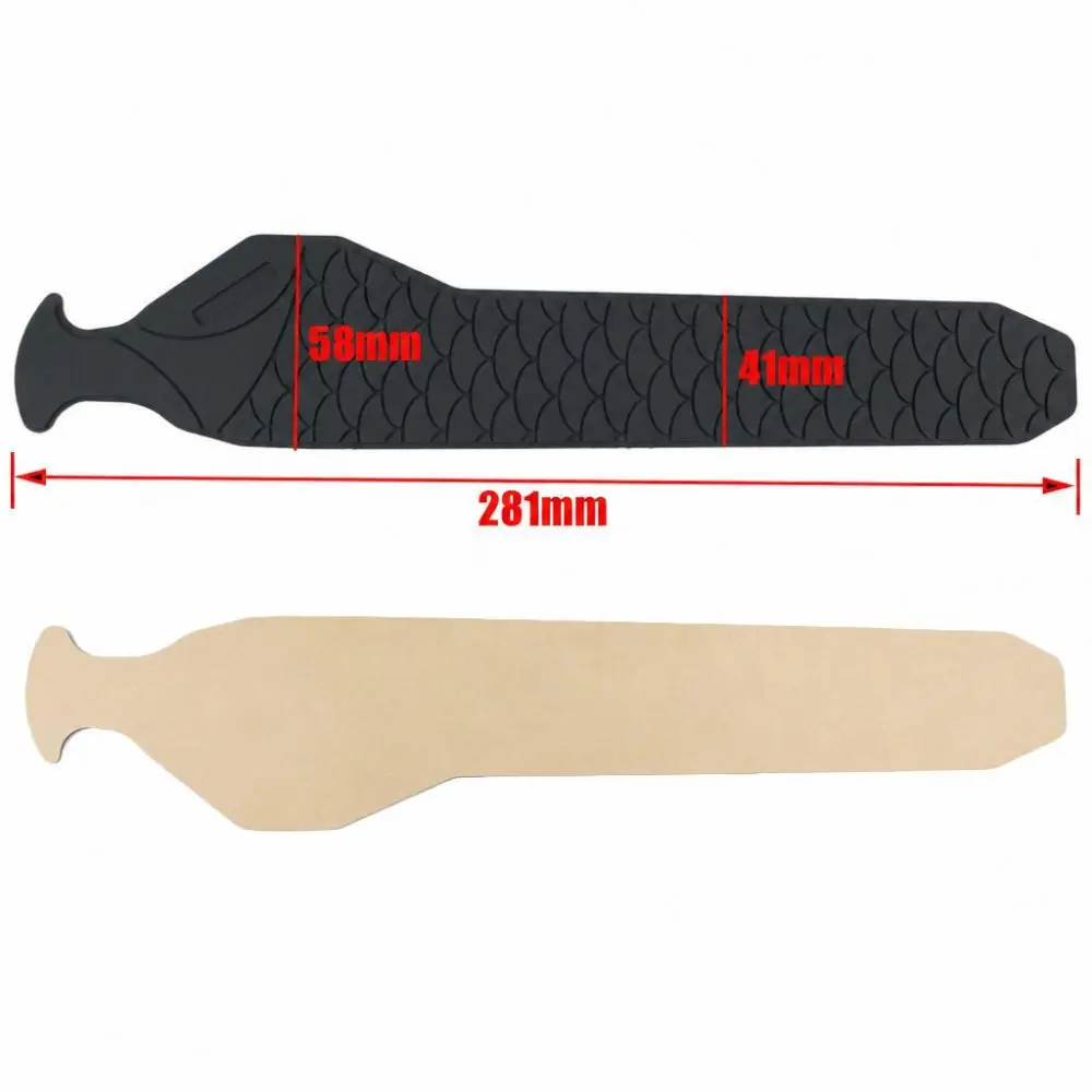 Protector de cadena de bicicleta de silicona autoadhesivo flexible - imagen 5