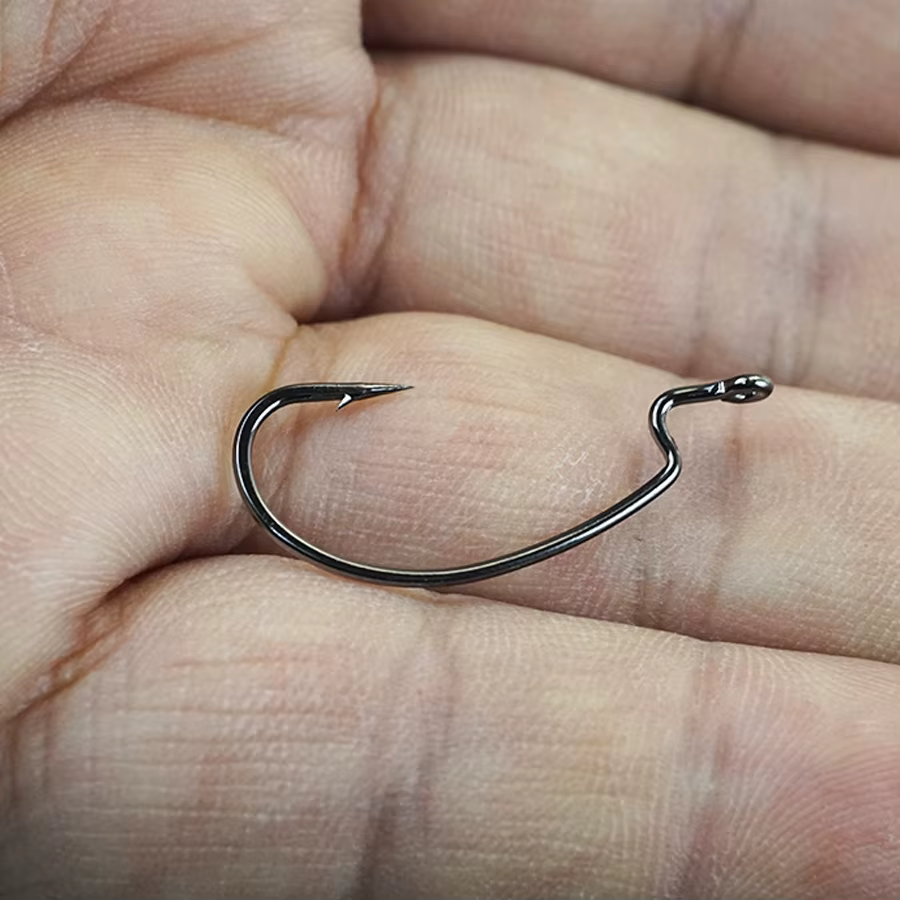 Anzuelos Offset para Cebo Artificial con Púas – Vástago Encurvado 5/0-10 - imagen 2