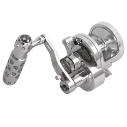 Carrete jigging de arrastre con freno de palanca y CNC marino