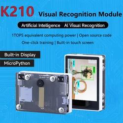 Módulo reconocimiento visual K210 con cámara OV2640 y pantalla táctil