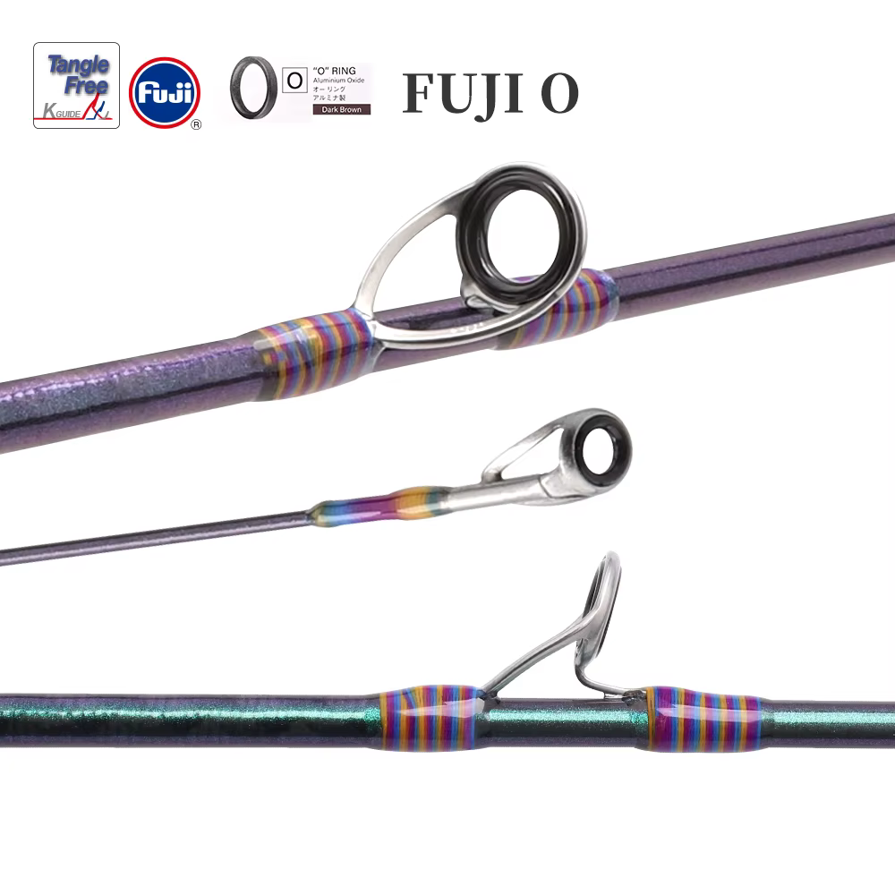 FISHINGFANS RANCY FUJI Guide UL caña ultraligera de punta sólida - imagen 3