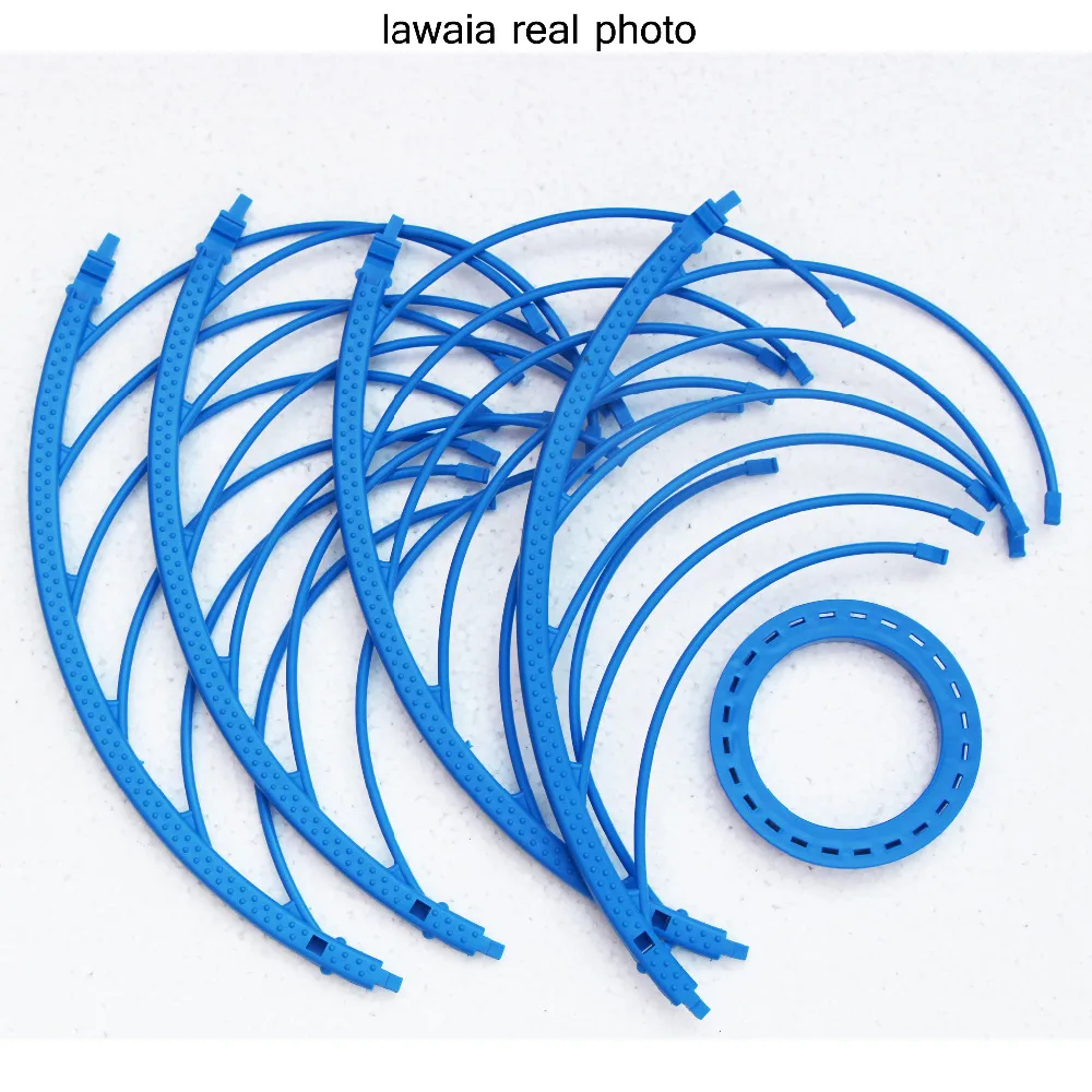 Lawaia Aro de Red de Lanzar – 47 cm Plástico para pesca - imagen 2