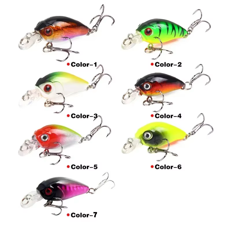 Mini Minnow Crankbait – Cebo duro para carpa y lubina - imagen 5
