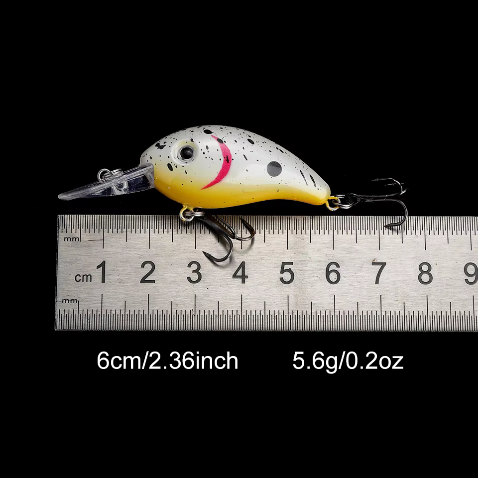 Walk Fish Mini Crankbait – Señuelo flotante topwater para lucio