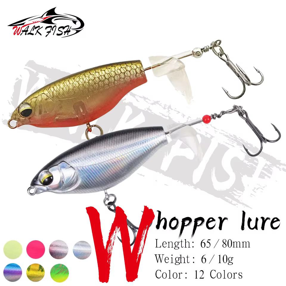 Walk Fish Whopper Plopper – Señuelo flotante para superficie - imagen 3