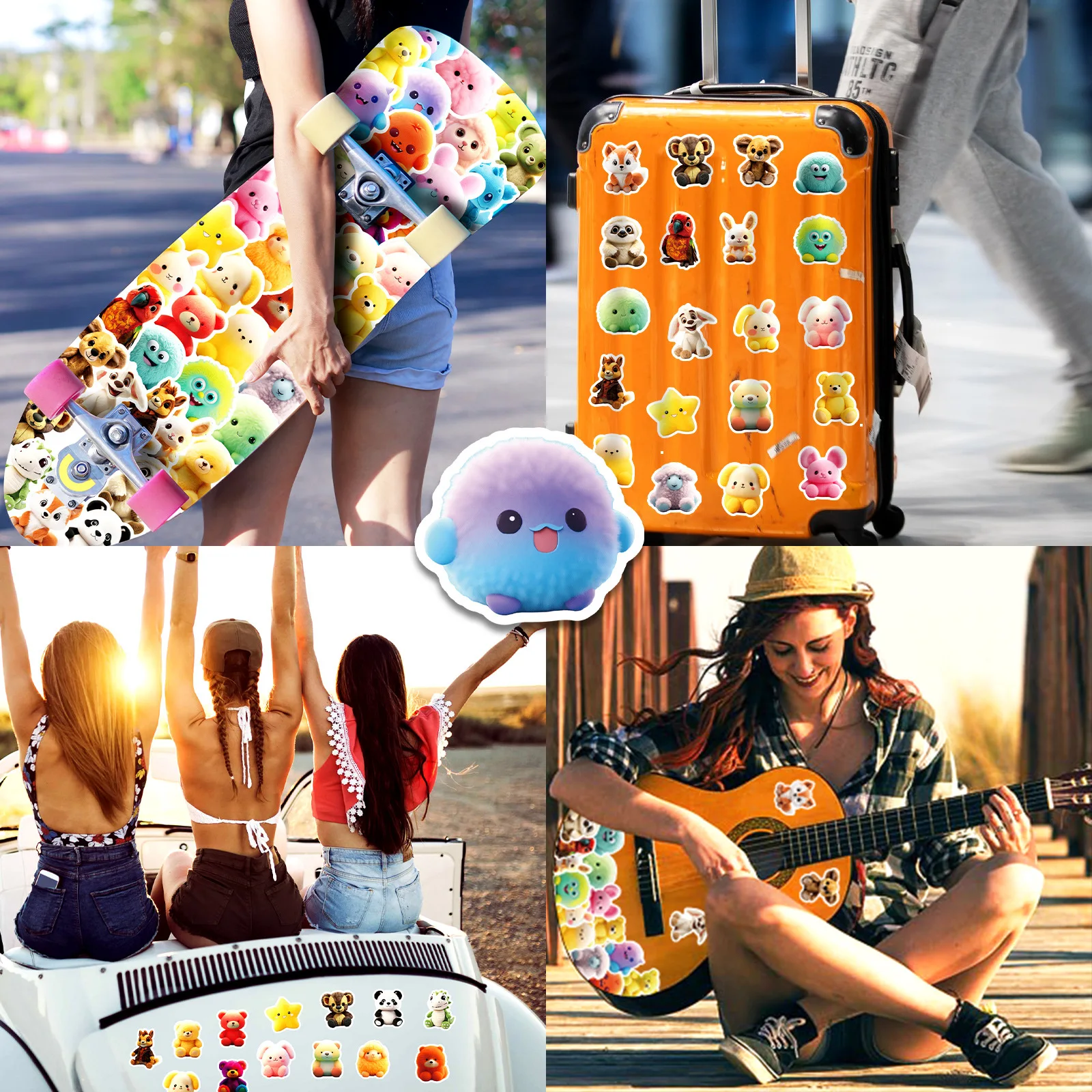 Pegatinas infantiles waterproof para regalo - imagen 5