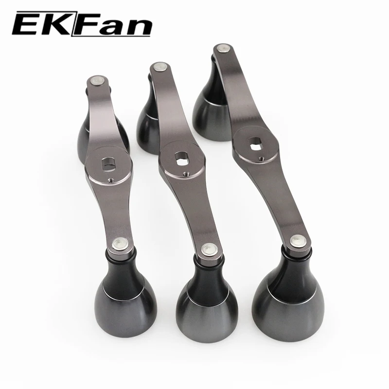 EKFan Manivela para carrete de pesca – aleación de aluminio - imagen 2