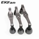 EKFan Manivela para carrete de pesca – aleación de aluminio - imagen 2