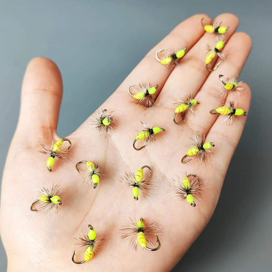 Mosca húmeda para trucha y carpa con caja de moscas - imagen 3