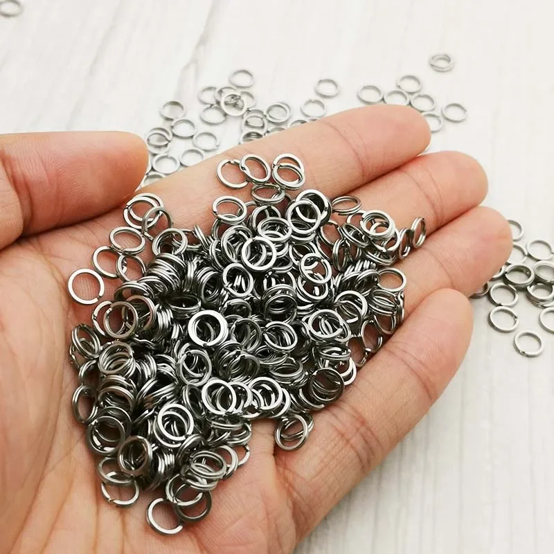 Anillos Divididos Acero Inoxidable para Señuelos de Pesca - imagen 2