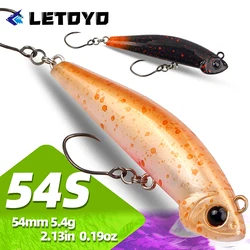 LETOYO Wobbler vibratorio para trucha que se hunde, señuelo tipo lápiz