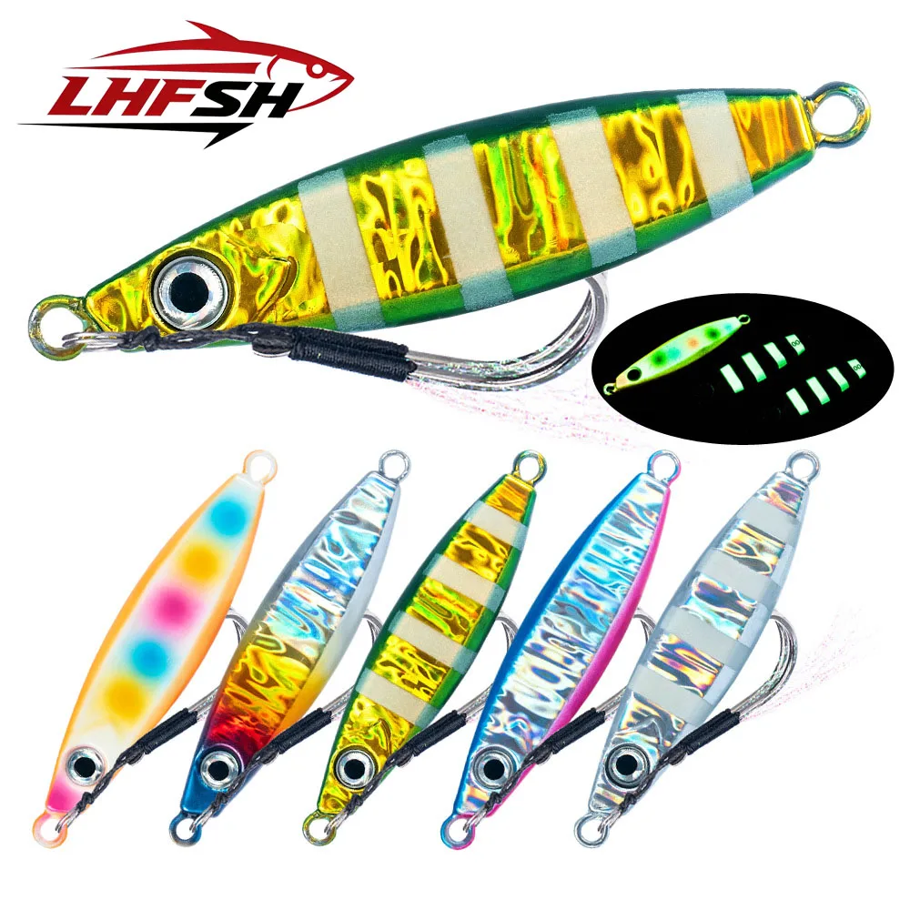 Señuelo noctilucente para pesca en mar