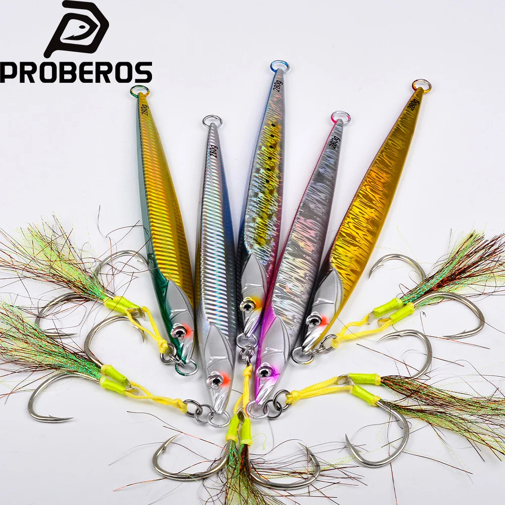 Señuelos jigging vertical Proberos para agua salada y lento - imagen 4