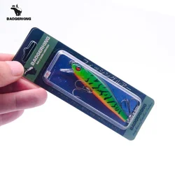 Señuelo Jerkbait Wobblers de Hundimiento Lento Minnow