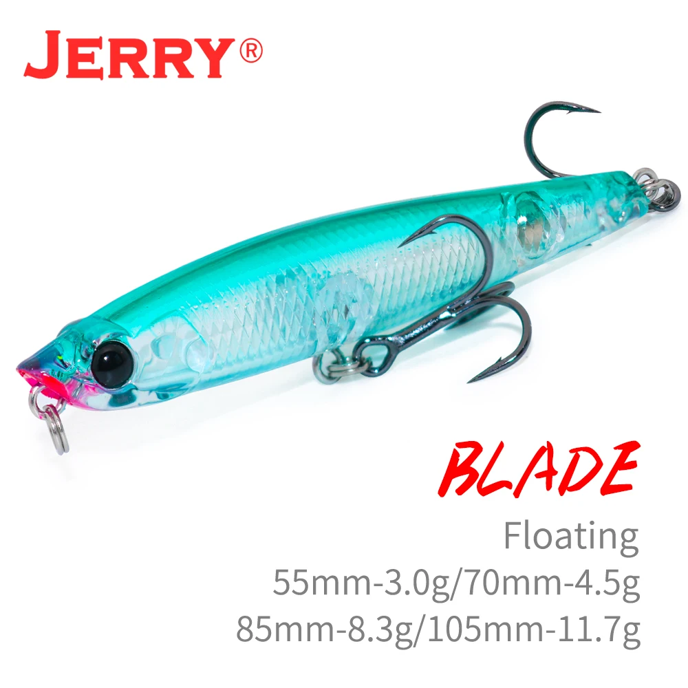 Jerry Señuelo Flotante UV - Duro para Pesca en Playa y Océano