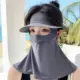 Máscara protección solar cara completa 3D con cubrecuello anti-UV