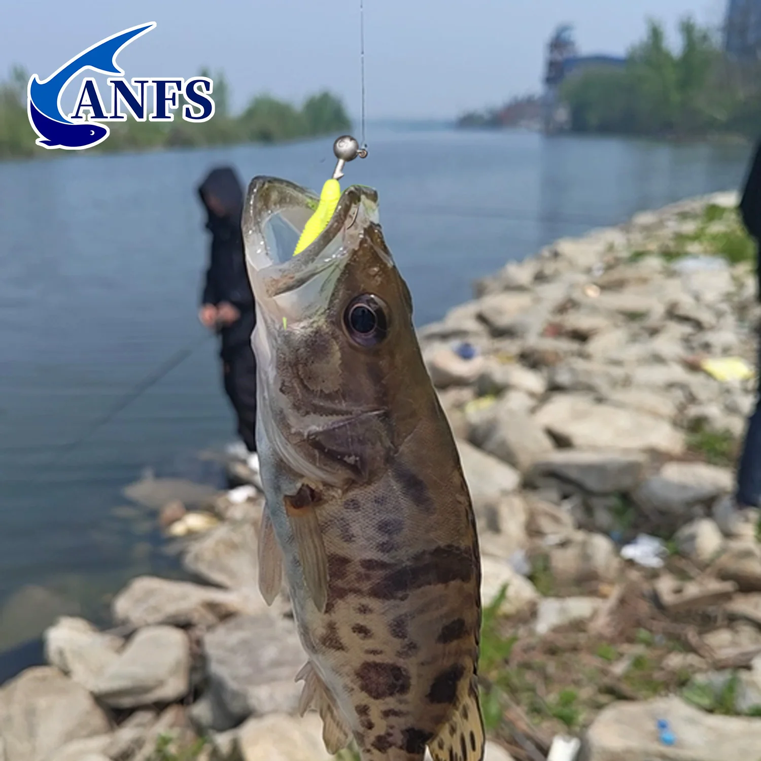 ANFS Señuelos de pesca suave realistas para agua dulce y salada - imagen 2