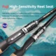FISHINGFANS RANCY MAX caña de spinning con guías FUJI y asiento - imagen 3