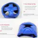 Casco de boxeo PU acolchado grueso ajustable con protección completa - imagen 2
