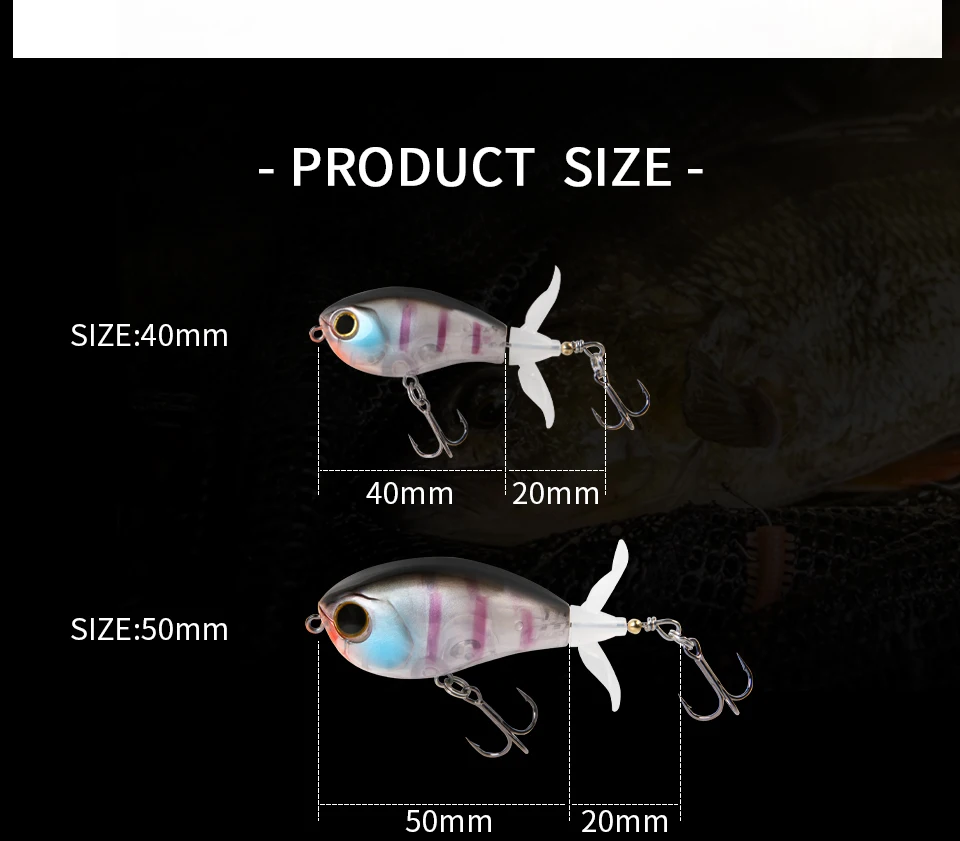 Señuelo LETOYO en situación real de pesca