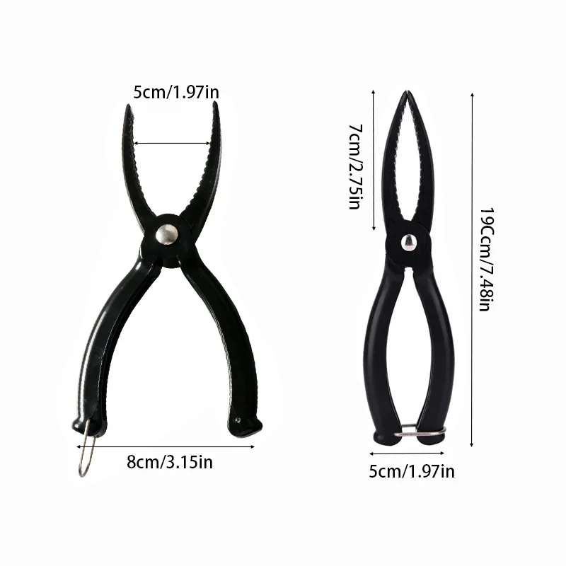 Alicate Lip Grip antideslizante – Pinza de plástico para sujetar peces - imagen 5