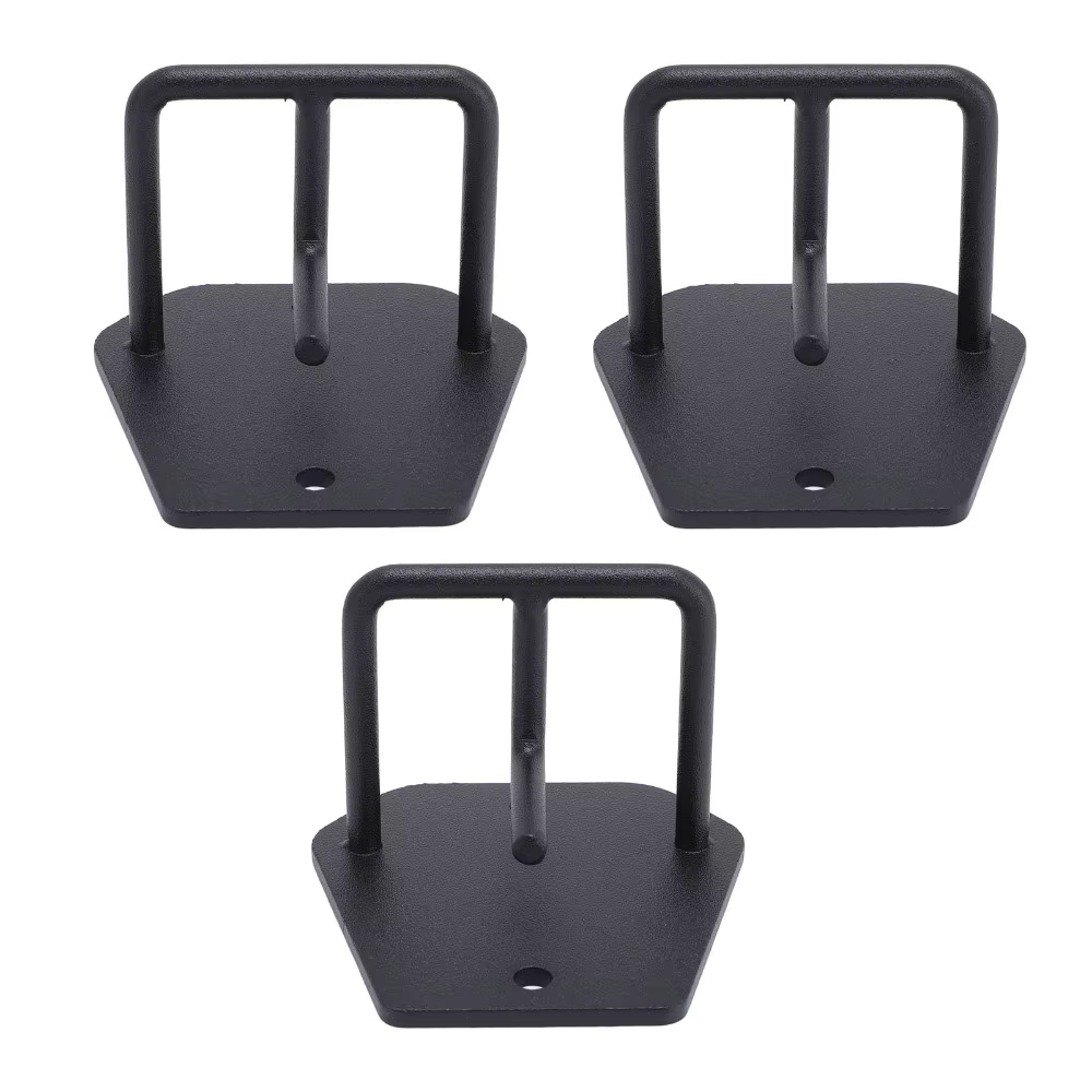 Soporte de Pared para Bandas Elásticas de Acero Negro - imagen 4